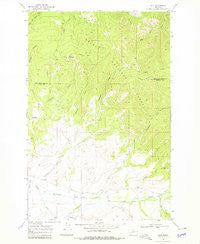 Finn Montana Historical topographic map, 1:24000 scale, 7.5 X 7.5 Minute, Year 1968