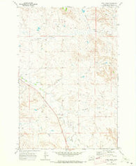 First Creek Montana Historical topographic map, 1:24000 scale, 7.5 X 7.5 Minute, Year 1969