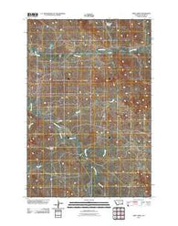 First Creek Montana Historical topographic map, 1:24000 scale, 7.5 X 7.5 Minute, Year 2011
