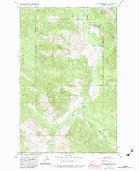 Fisher Mountain Montana Historical topographic map, 1:24000 scale, 7.5 X 7.5 Minute, Year 1966