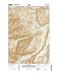 Fishtail Montana Current topographic map, 1:24000 scale, 7.5 X 7.5 Minute, Year 2014
