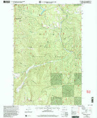 Fishtrap Lake Montana Historical topographic map, 1:24000 scale, 7.5 X 7.5 Minute, Year 1999