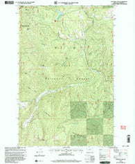 Fishtrap Lake Montana Historical topographic map, 1:24000 scale, 7.5 X 7.5 Minute, Year 1999