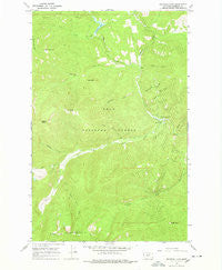 Fishtrap Lake Montana Historical topographic map, 1:24000 scale, 7.5 X 7.5 Minute, Year 1966