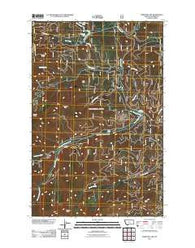 Fishtrap Lake Montana Historical topographic map, 1:24000 scale, 7.5 X 7.5 Minute, Year 2011