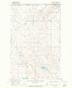 Fitzpatrick Lake Montana Historical topographic map, 1:24000 scale, 7.5 X 7.5 Minute, Year 1968