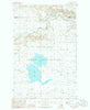Flag Butte Montana Historical topographic map, 1:24000 scale, 7.5 X 7.5 Minute, Year 1985