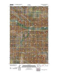 Flaherty Coulee Montana Historical topographic map, 1:24000 scale, 7.5 X 7.5 Minute, Year 2011
