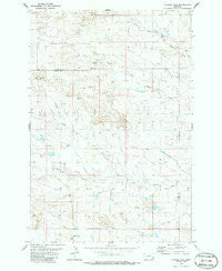 Flasted Hill Montana Historical topographic map, 1:24000 scale, 7.5 X 7.5 Minute, Year 1980