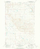 Flat Bottom Coulee NE Montana Historical topographic map, 1:24000 scale, 7.5 X 7.5 Minute, Year 1969