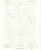 Flat Bottom Coulee NW Montana Historical topographic map, 1:24000 scale, 7.5 X 7.5 Minute, Year 1969