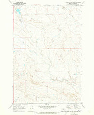 Flat Bottom Coulee SE Montana Historical topographic map, 1:24000 scale, 7.5 X 7.5 Minute, Year 1969