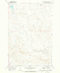 Flat Bottom Coulee SE Montana Historical topographic map, 1:24000 scale, 7.5 X 7.5 Minute, Year 1969