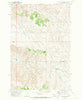 Flat Top Butte SW Montana Historical topographic map, 1:24000 scale, 7.5 X 7.5 Minute, Year 1969