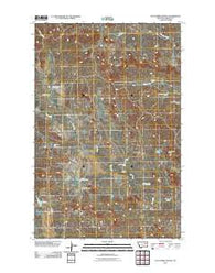 Flat Creek School Montana Historical topographic map, 1:24000 scale, 7.5 X 7.5 Minute, Year 2011