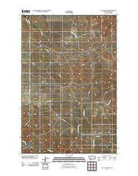 Flat Top Butte Montana Historical topographic map, 1:24000 scale, 7.5 X 7.5 Minute, Year 2011