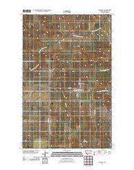 Flaxville Montana Historical topographic map, 1:24000 scale, 7.5 X 7.5 Minute, Year 2011