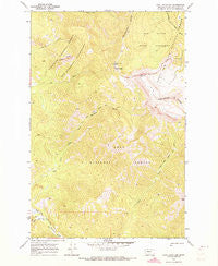 Flint Mountain Montana Historical topographic map, 1:24000 scale, 7.5 X 7.5 Minute, Year 1970