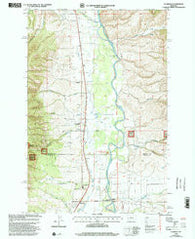 Florence Montana Historical topographic map, 1:24000 scale, 7.5 X 7.5 Minute, Year 1998