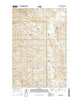 Flowing Well Montana Current topographic map, 1:24000 scale, 7.5 X 7.5 Minute, Year 2014