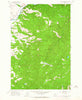 Foolhen Mountain Montana Historical topographic map, 1:24000 scale, 7.5 X 7.5 Minute, Year 1962