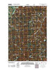 Foolhen Mountain Montana Historical topographic map, 1:24000 scale, 7.5 X 7.5 Minute, Year 2011