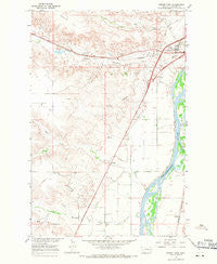 Forest Park Montana Historical topographic map, 1:24000 scale, 7.5 X 7.5 Minute, Year 1967