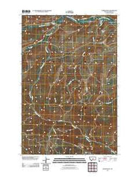 Forestgrove Montana Historical topographic map, 1:24000 scale, 7.5 X 7.5 Minute, Year 2011