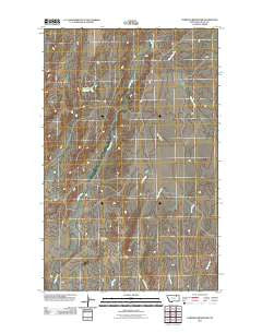 Forsman Reservoir Montana Historical topographic map, 1:24000 scale, 7.5 X 7.5 Minute, Year 2011
