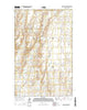 Forsman Reservoir Montana Current topographic map, 1:24000 scale, 7.5 X 7.5 Minute, Year 2014