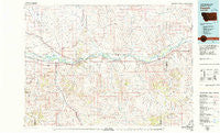 Forsyth Montana Historical topographic map, 1:100000 scale, 30 X 60 Minute, Year 1979