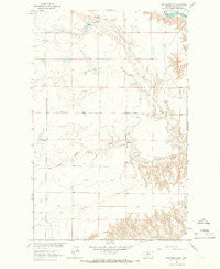 Fort Benton NW Montana Historical topographic map, 1:24000 scale, 7.5 X 7.5 Minute, Year 1964