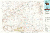 Fort Benton Montana Historical topographic map, 1:100000 scale, 30 X 60 Minute, Year 1984