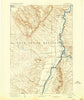 Fort Custer Montana Historical topographic map, 1:125000 scale, 30 X 30 Minute, Year 1894