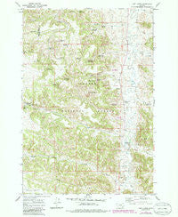 Fort Howes Montana Historical topographic map, 1:24000 scale, 7.5 X 7.5 Minute, Year 1966