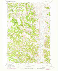 Fort Howes Montana Historical topographic map, 1:24000 scale, 7.5 X 7.5 Minute, Year 1966
