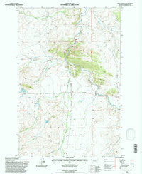 Fort Logan Montana Historical topographic map, 1:24000 scale, 7.5 X 7.5 Minute, Year 1995