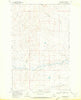 Fort Piegan Montana Historical topographic map, 1:24000 scale, 7.5 X 7.5 Minute, Year 1968