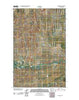 Fort Piegan Montana Historical topographic map, 1:24000 scale, 7.5 X 7.5 Minute, Year 2011