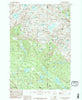 Fossil Lake Montana Historical topographic map, 1:24000 scale, 7.5 X 7.5 Minute, Year 1986