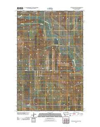 Four Buttes NW Montana Historical topographic map, 1:24000 scale, 7.5 X 7.5 Minute, Year 2011