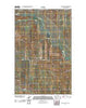 Four Buttes NW Montana Historical topographic map, 1:24000 scale, 7.5 X 7.5 Minute, Year 2011