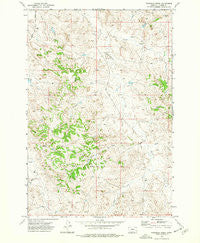 Fourmile Creek Montana Historical topographic map, 1:24000 scale, 7.5 X 7.5 Minute, Year 1973