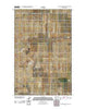 Fourteenmile Coulee NE Montana Historical topographic map, 1:24000 scale, 7.5 X 7.5 Minute, Year 2011