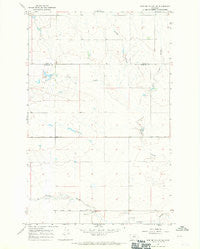 Fowler Coulee NE Montana Historical topographic map, 1:24000 scale, 7.5 X 7.5 Minute, Year 1967