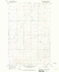 Fowler Coulee SE Montana Historical topographic map, 1:24000 scale, 7.5 X 7.5 Minute, Year 1967