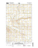 Fowler Coulee NW Montana Current topographic map, 1:24000 scale, 7.5 X 7.5 Minute, Year 2014