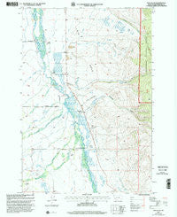 Fox Gulch Montana Historical topographic map, 1:24000 scale, 7.5 X 7.5 Minute, Year 1997