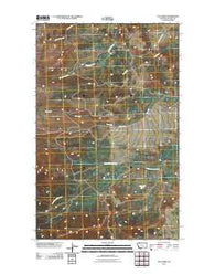 Fox Creek Montana Historical topographic map, 1:24000 scale, 7.5 X 7.5 Minute, Year 2011