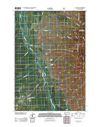 Fox Gulch Montana Historical topographic map, 1:24000 scale, 7.5 X 7.5 Minute, Year 2011